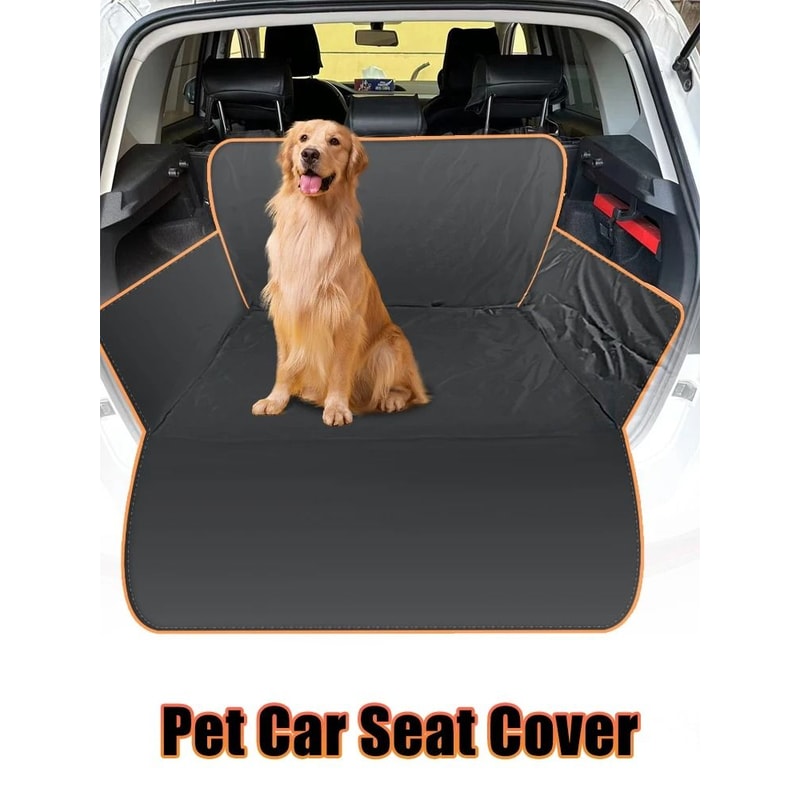Universal Waterproof SUV Trunk Cargo Mat And AntiSlip Pet Travel Carrier 0