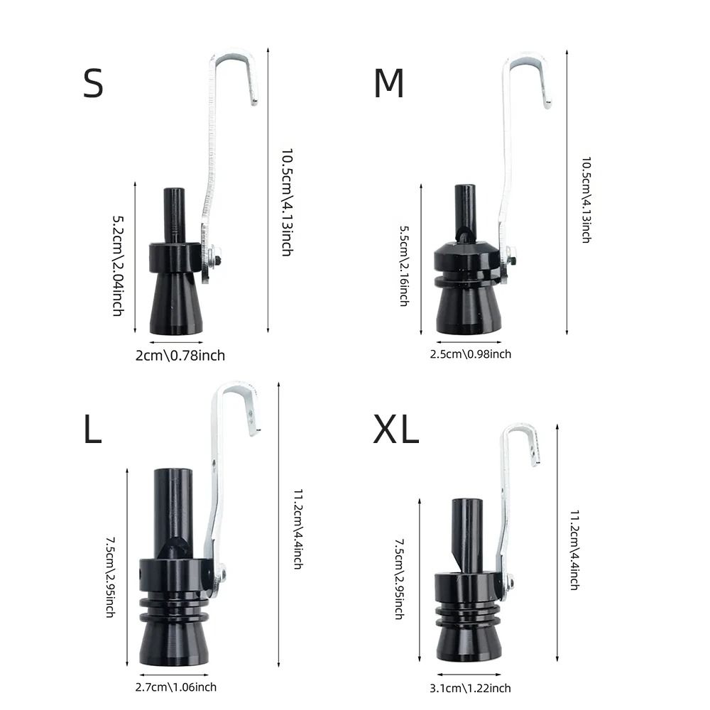 Turbo Sound Exhaust Pipe Whistle And BlowOff Simulator For Vehicle Modification 5