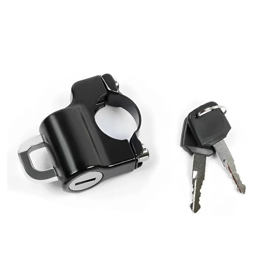 Motorcycle Helmet AntiTheft Lock And Fixed Metal Security Hardware 3