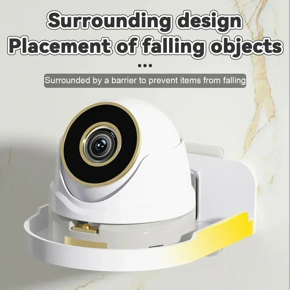 PunchFree Security Surveillance Camera Stand And Traceless WallMounted Bracket 4