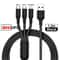 3in1 Universal Fast Charging USB Cable With Micro TypeC And Lightning Interface 7
