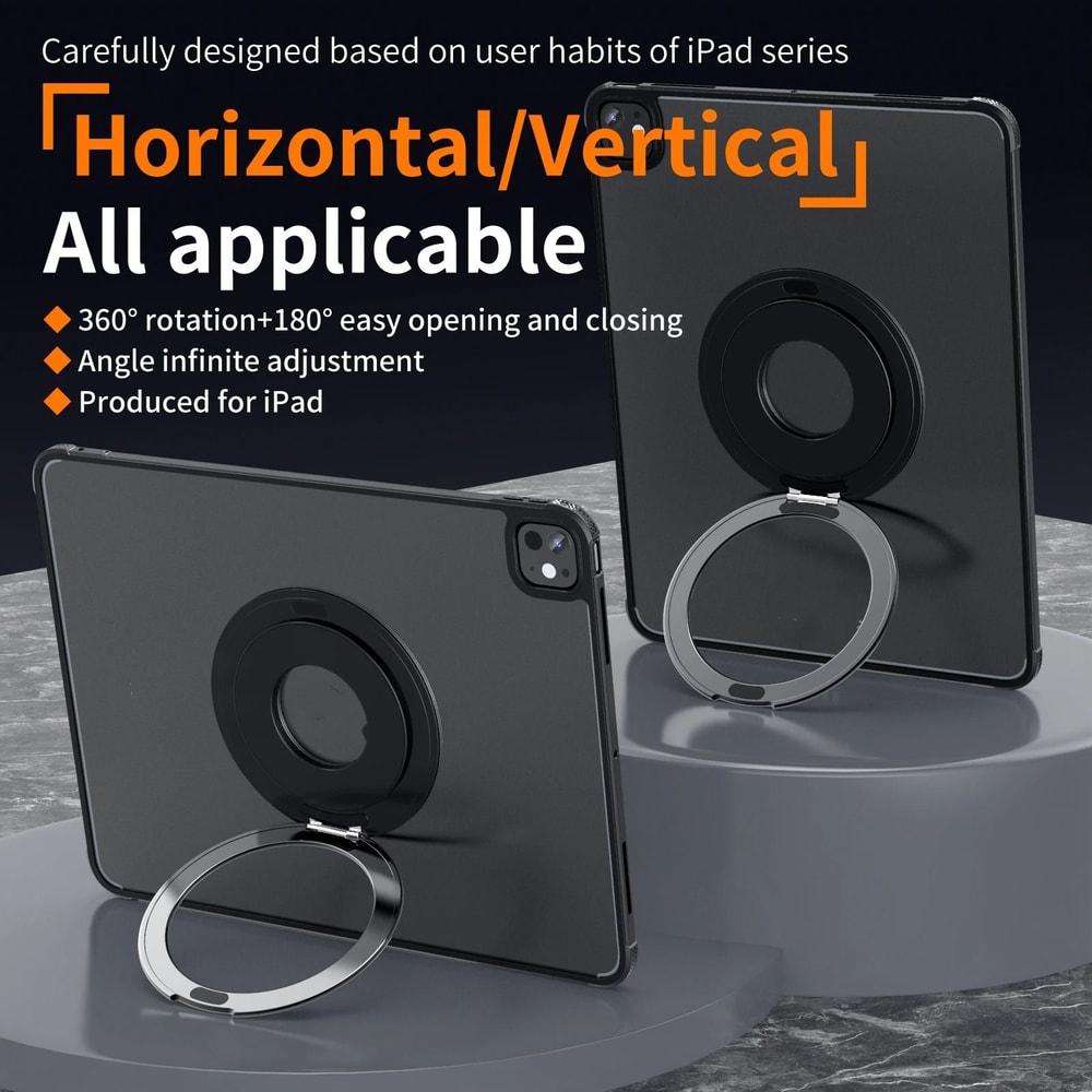 360 Rotating Magnetic Tablet Mount And Universal HighPerformance Metal Bracket Stand 3