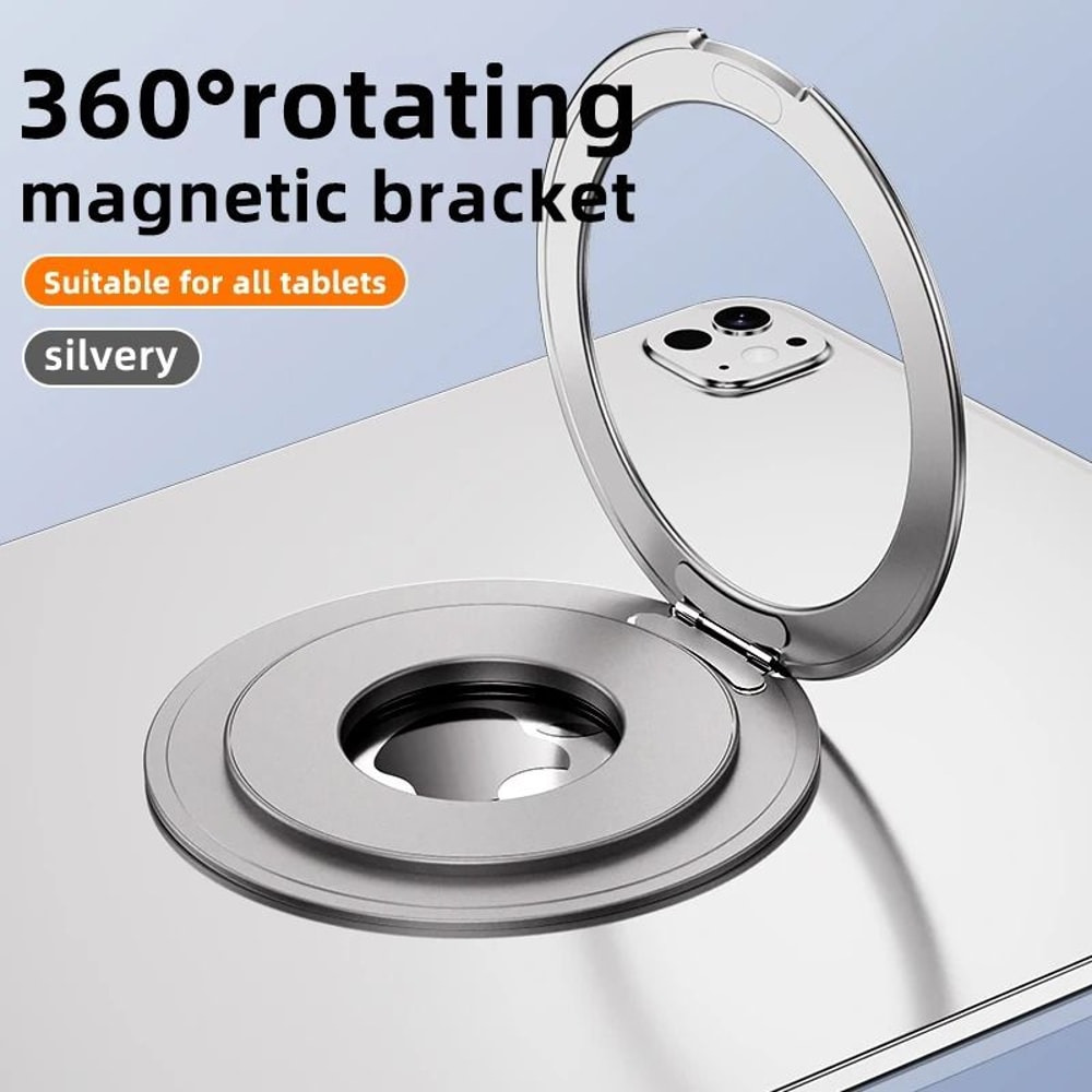 360 Rotating Magnetic Tablet Mount And Universal HighPerformance Metal Bracket Stand 7