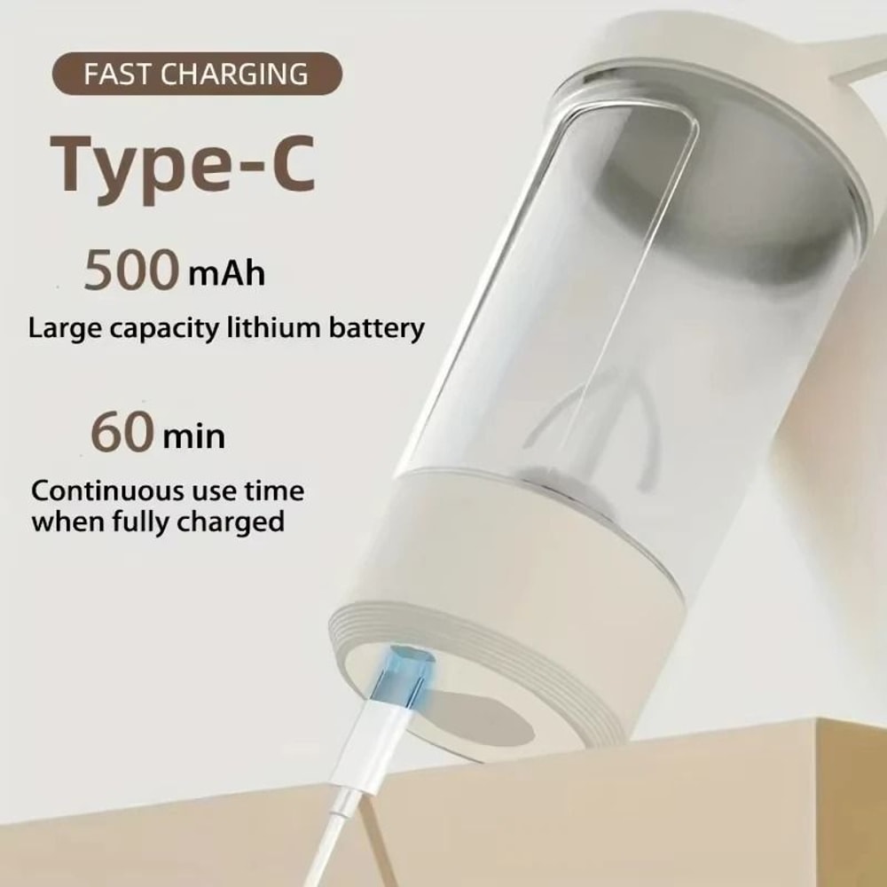 450ml Intelligent Electric Shaker Cup And HighPerformance SelfStirring Portable Mixing Bottle 3