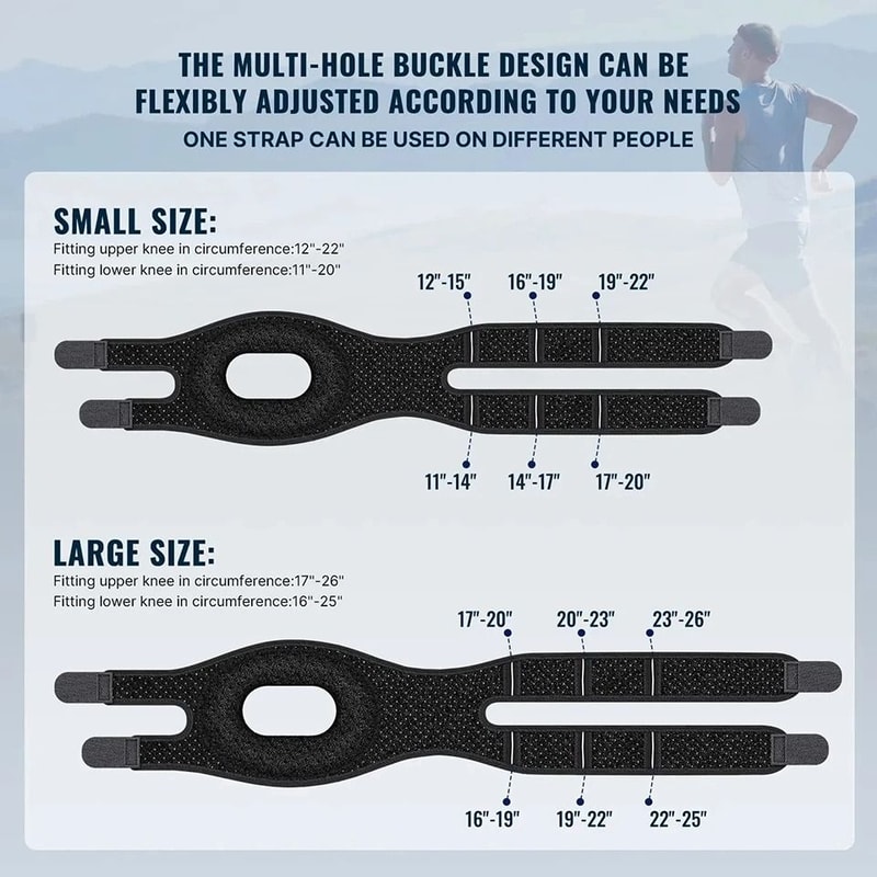 Patella Knee Brace And HighPerformance Compression Support System 2