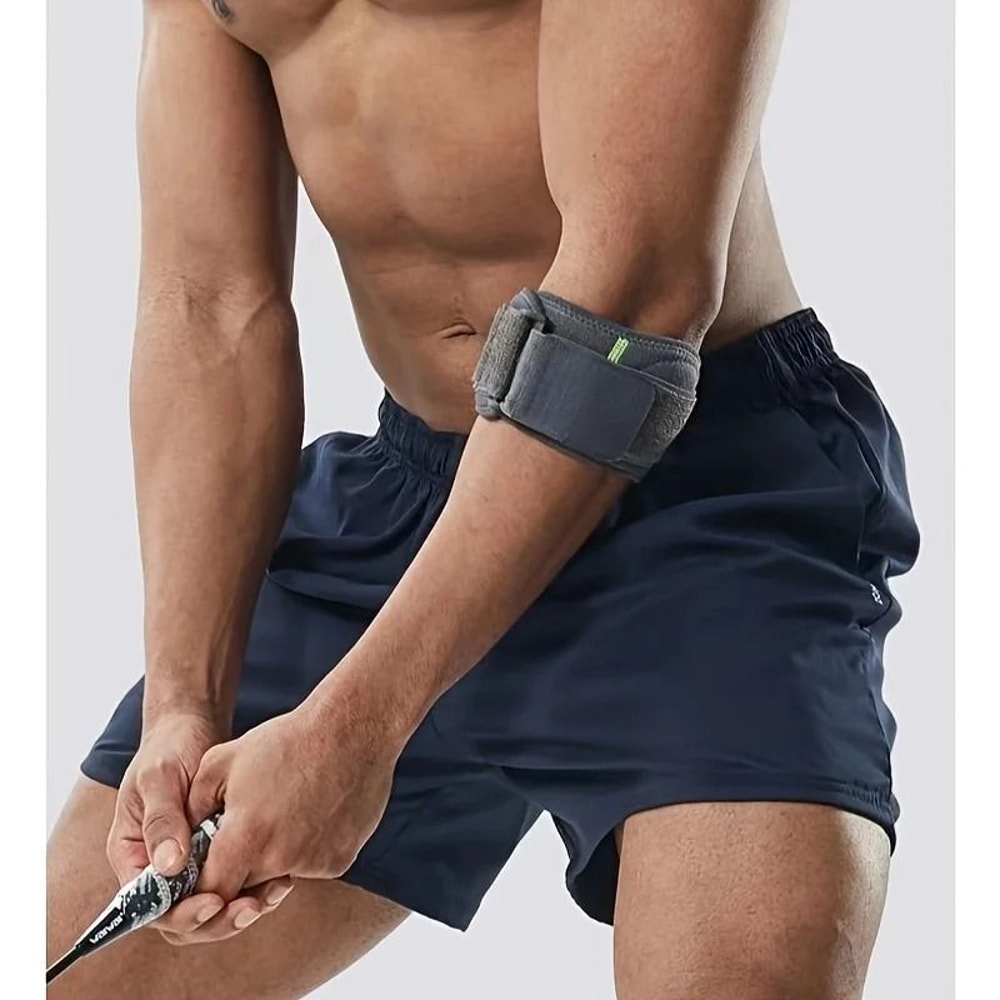 Adjustable Epicondylitis Elbow Brace And HighPerformance Tendonitis Support Strap 2