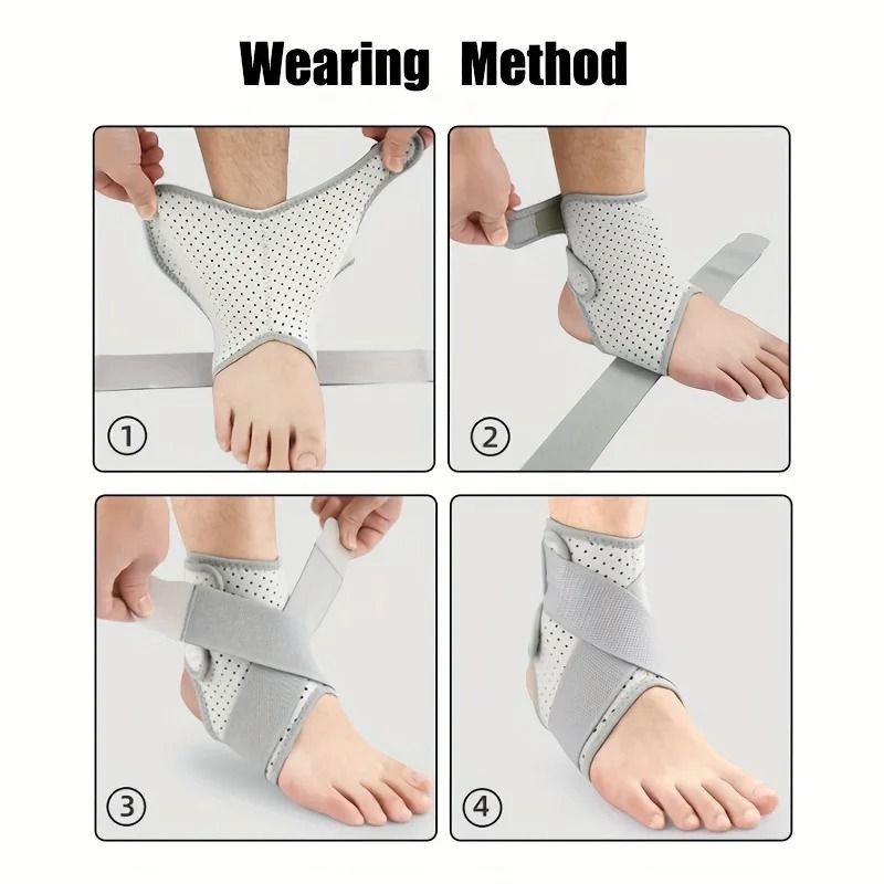 Ankle Stabilizer Brace With HighPerformance Side Stabilizers And Compression System 3