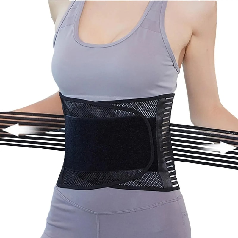 AntiSkid Lumbar Support Belt And HighPerformance Breathable Lower Back Brace 1