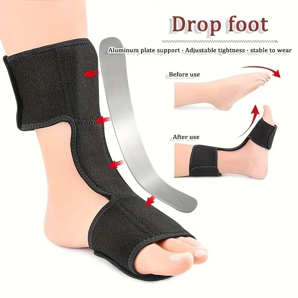 Plantar Fasciitis Night Splint And HighPerformance Adjustable Ankle Support System 0