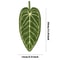 UltraAbsorbent QuickDry Leaf Hand Towel And HighPerformance Botanical Bathroom Decoration 5