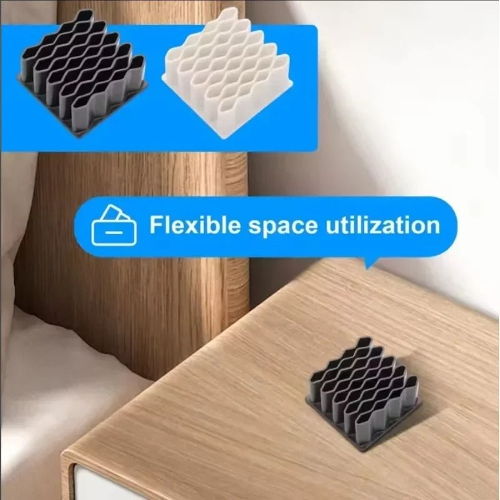 MultiPurpose Silicone Desktop Organizer Tray And HighPerformance Aesthetic Stationery Stand 2