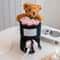 Romantic Teddy Bear Rose Bouquet And HighPerformance Artificial Floral Gift System 7
