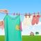 Elastic Windproof Clothesline And HighPerformance 12Clip Portable Drying System 1
