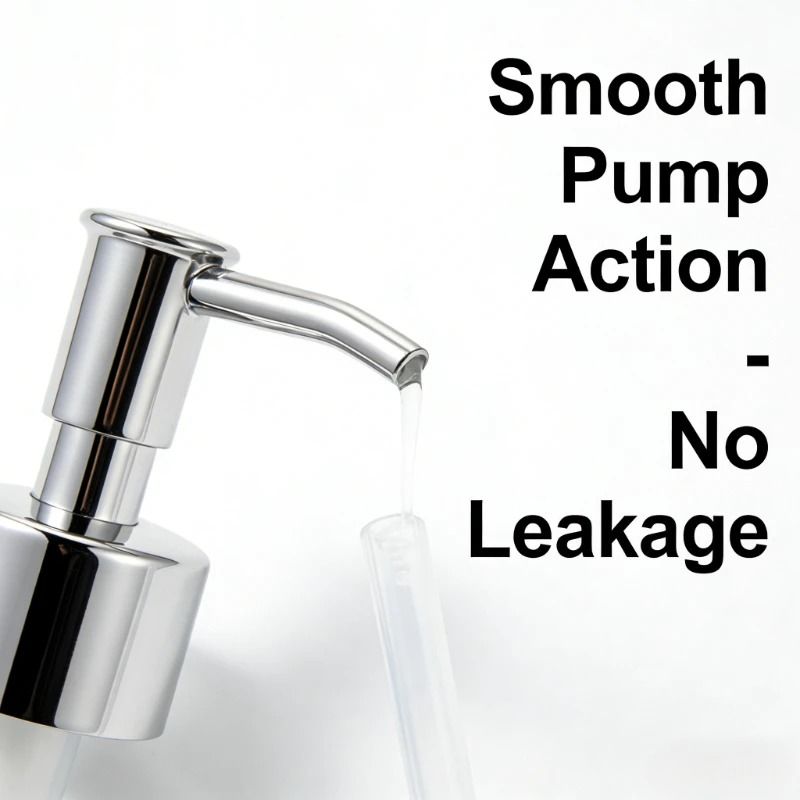 304 Stainless Steel Soap Dispenser Pump And HighPerformance Universal Replacement Architecture 4