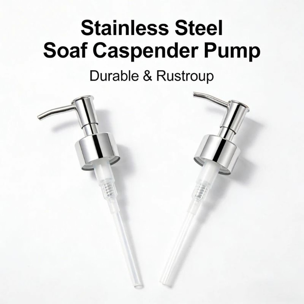 304 Stainless Steel Soap Dispenser Pump And HighPerformance Universal Replacement Architecture 5