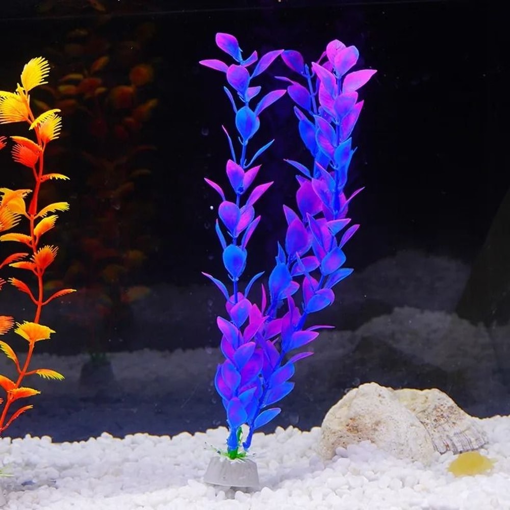 25cm Artificial Plastic Green Grass And HighPerformance Aquatic Plant Landscaping 2