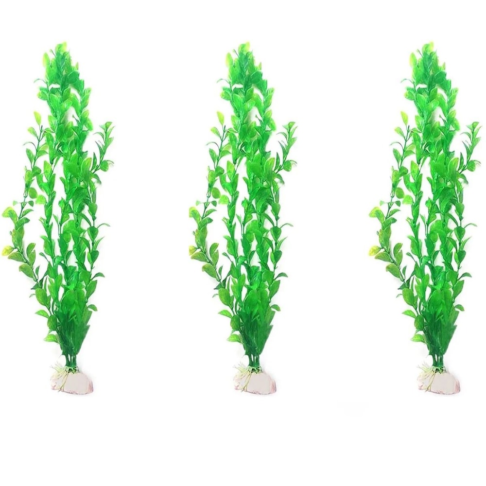 25cm Artificial Plastic Green Grass And HighPerformance Aquatic Plant Landscaping 6