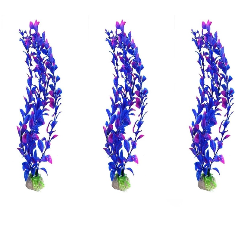 25cm Artificial Plastic Green Grass And HighPerformance Aquatic Plant Landscaping 7