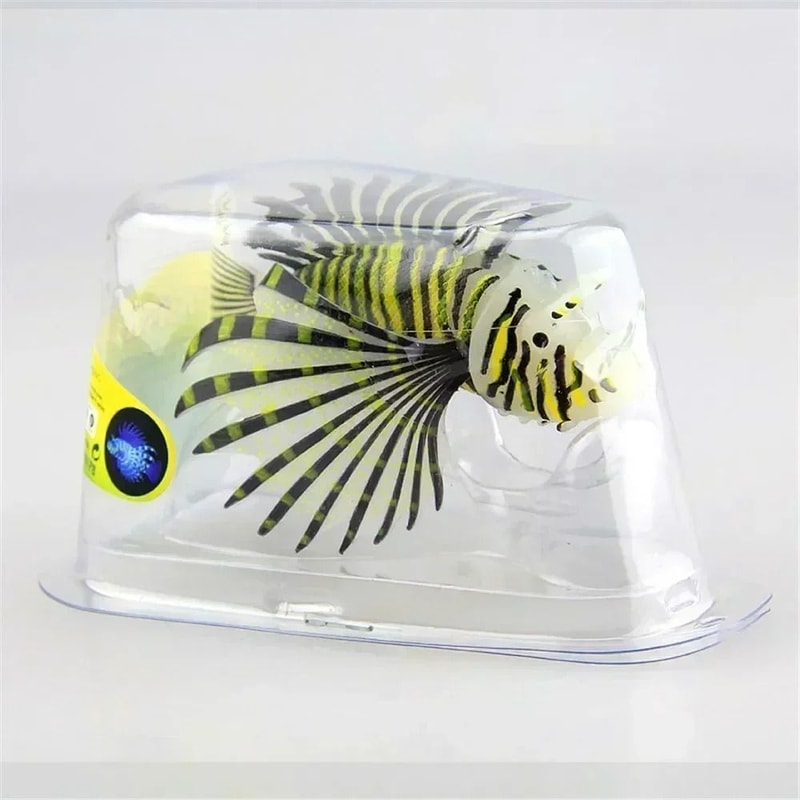 Simulated Colored Lionfish Floating Ornament And HighPerformance Aquarium Tank Landscape Decoration 8