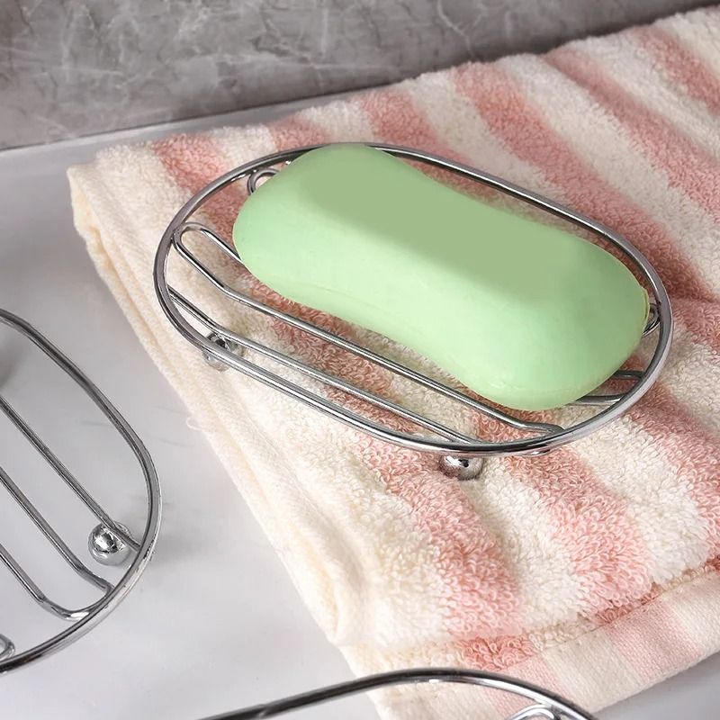 Metal Soap Dish Drainage Stand And HighPerformance ChromePlated Shower Accessory 2