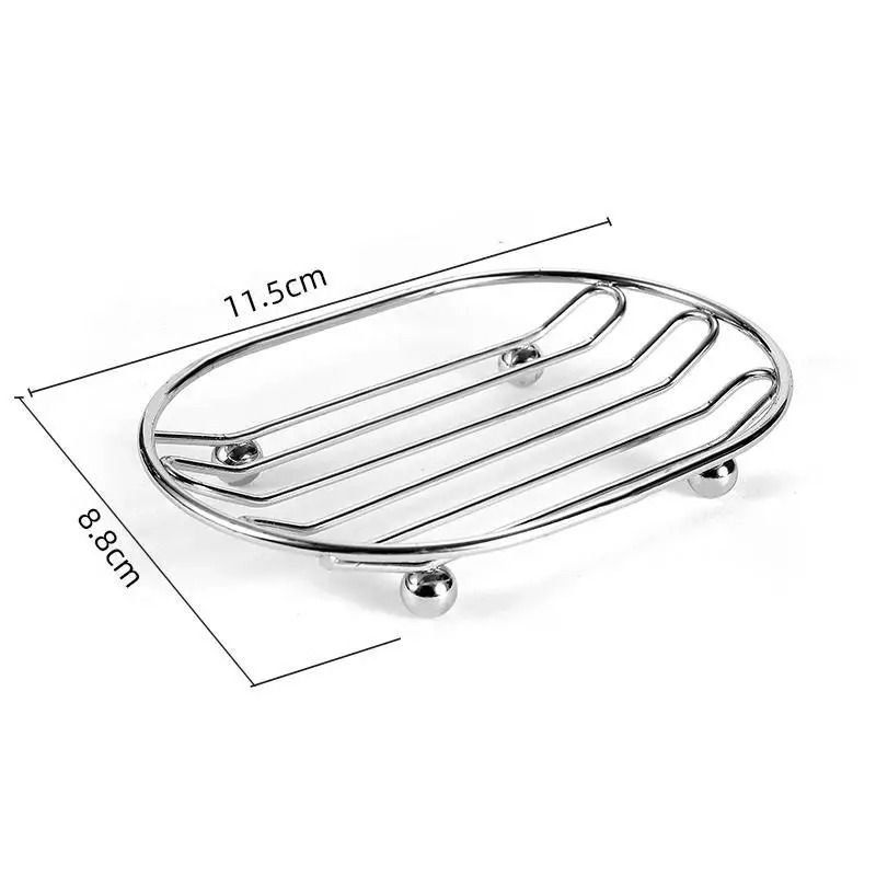 Metal Soap Dish Drainage Stand And HighPerformance ChromePlated Shower Accessory 3