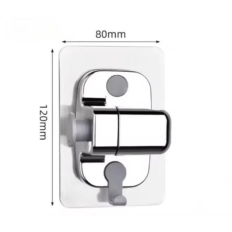 360 Adjustable Shower Head Holder And HighPerformance SelfAdhesive Handheld Bracket 6