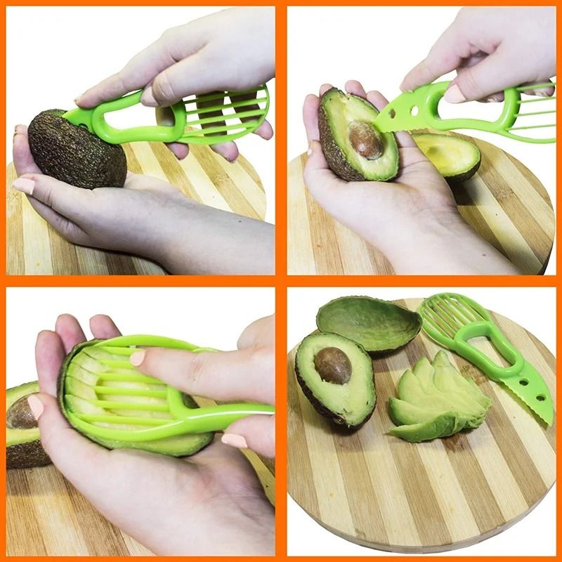 3 In 1 Avocado Slicer And HighPerformance Pitter Peeler MultiTool 1