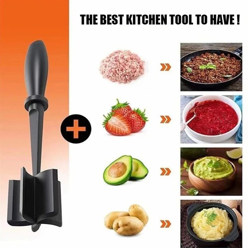 Handheld Kitchen Meat Chopper And HighPerformance Pinwheel Mashing Architecture 1