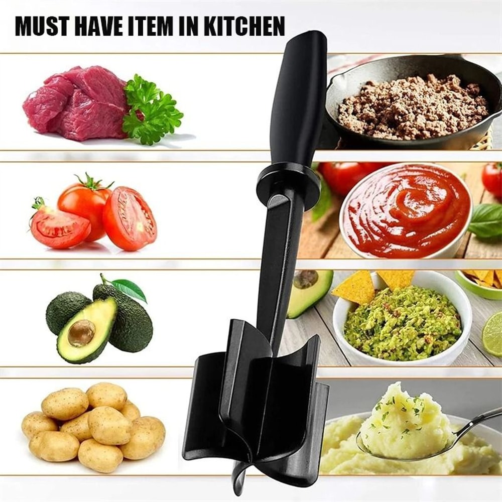 Handheld Kitchen Meat Chopper And HighPerformance Pinwheel Mashing Architecture 2