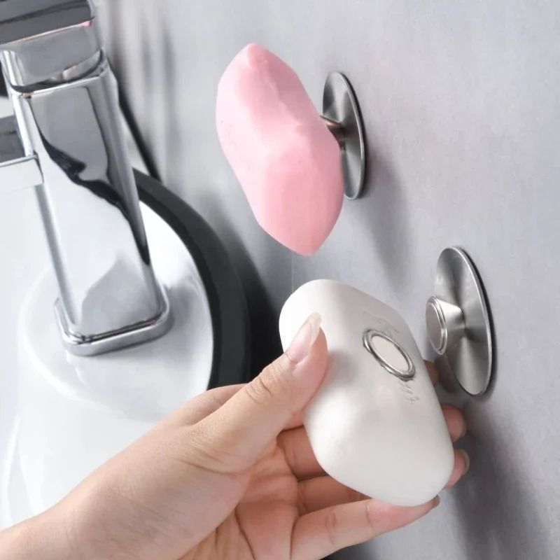 Magnetic Suction Soap Holder And HighPerformance Stainless Steel WallMounted Drain Architecture 3