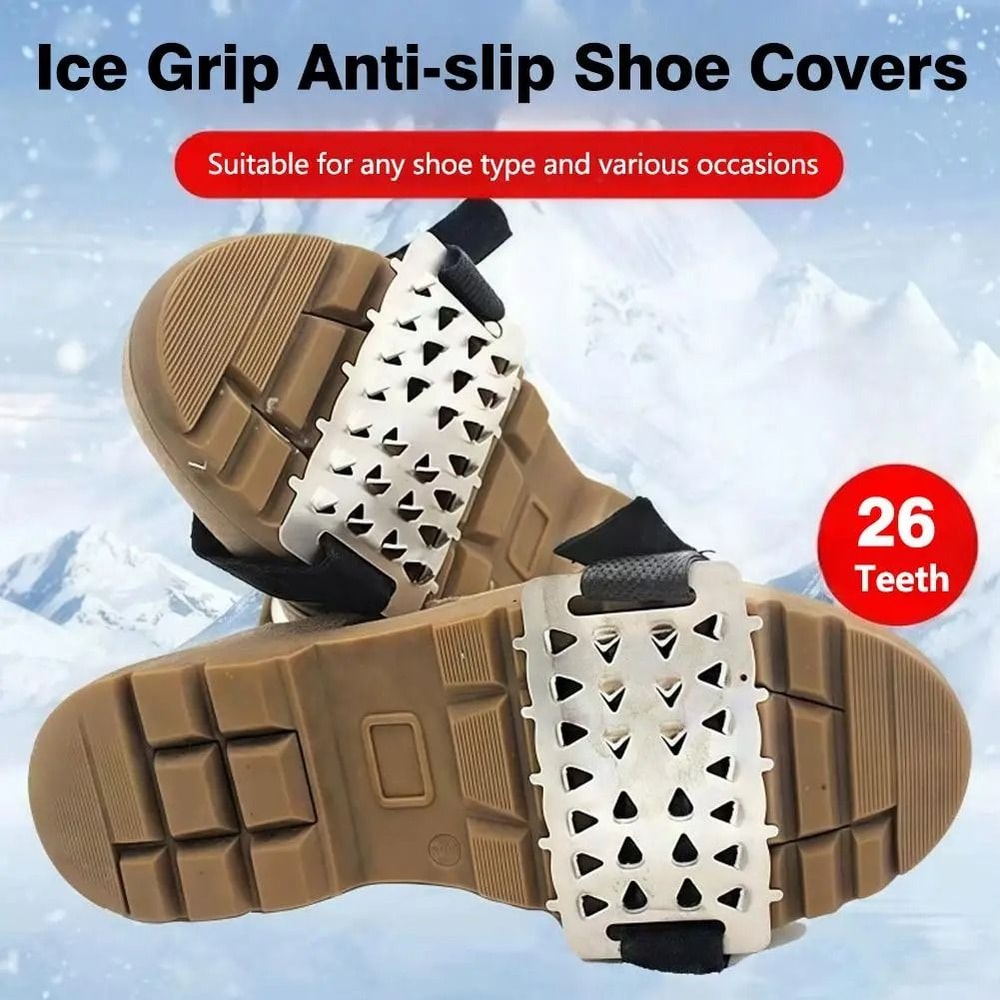Adjustable Stainless Steel Snow Claw Ice Grippers And HighPerformance Winter Traction Architecture 1