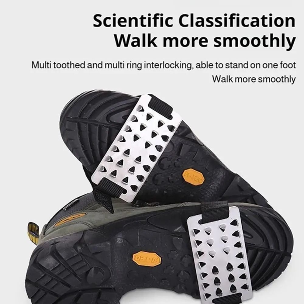 Adjustable Stainless Steel Snow Claw Ice Grippers And HighPerformance Winter Traction Architecture 3