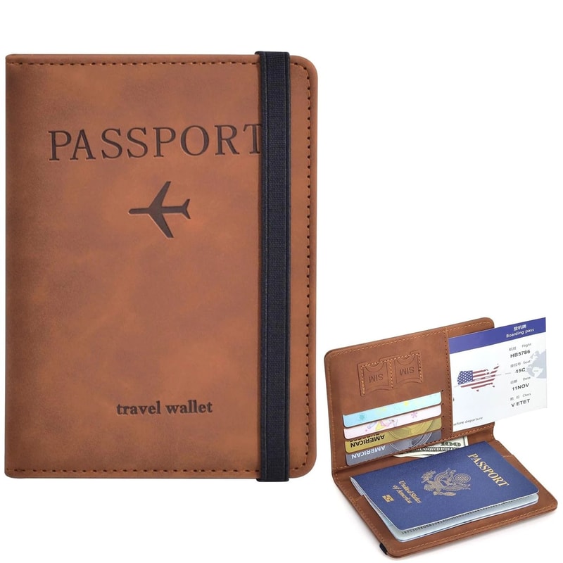 Ultimate RFIDBlocking Passport Wallet And HighPerformance Travel Document Architecture 0