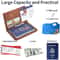Ultimate RFIDBlocking Passport Wallet And HighPerformance Travel Document Architecture 1
