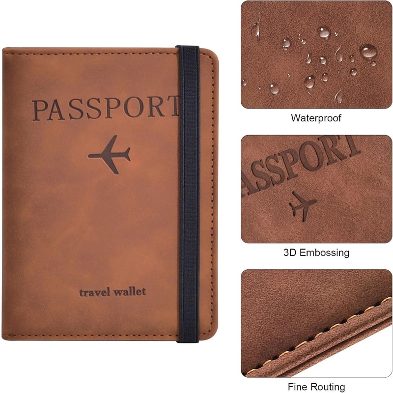 Ultimate RFIDBlocking Passport Wallet And HighPerformance Travel Document Architecture 4