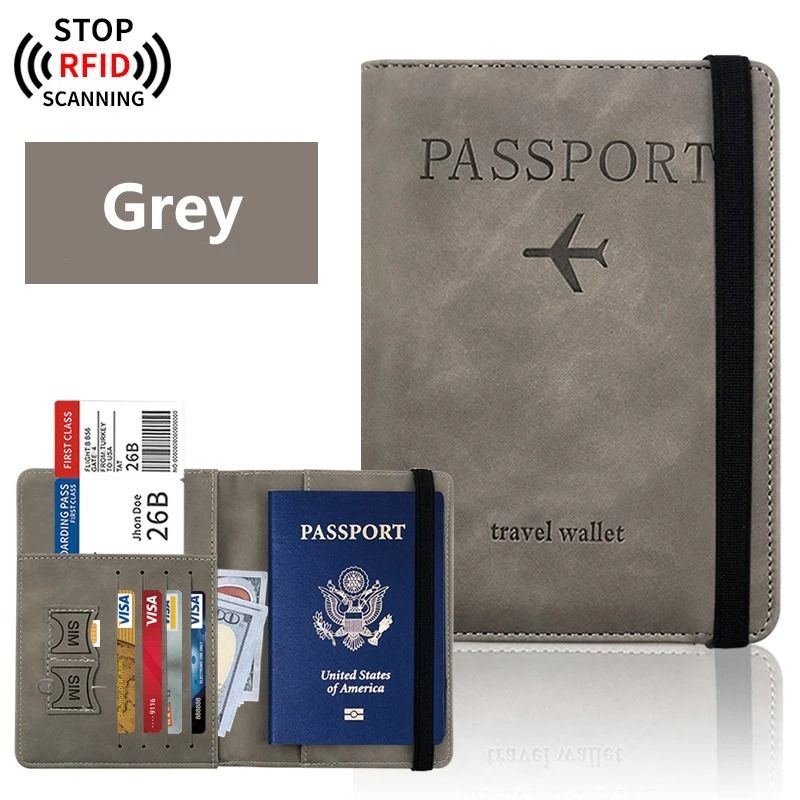 Ultimate RFIDBlocking Passport Wallet And HighPerformance Travel Document Architecture 8