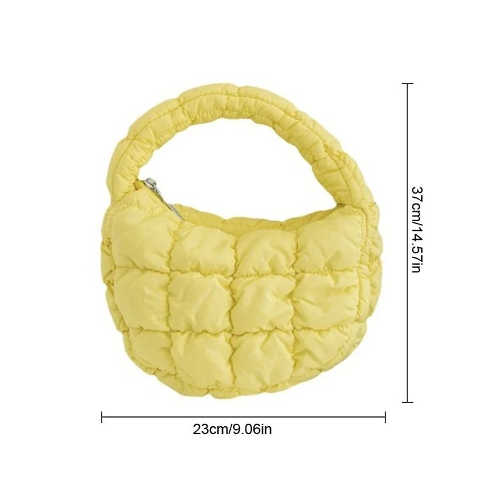 Fashion Mini Puffer Tote Bag And HighPerformance Quilted Nylon Hub Architecture 5