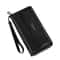 HOMEFISH Mens PU Zipper Clutch And HighPerformance LargeCapacity Wallet Architecture 4