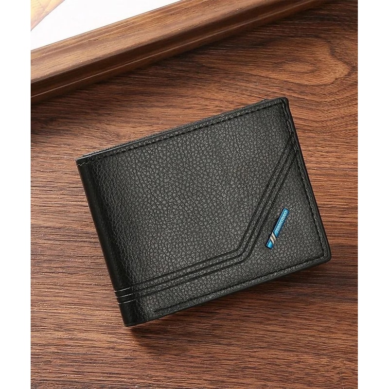 Mens Geometric Bifold Wallet And HighPerformance Slim Business Architecture 12