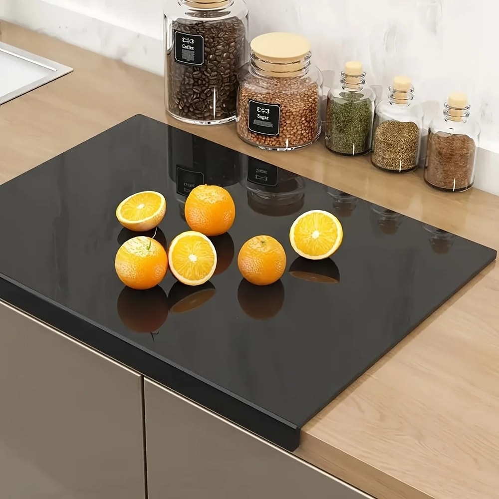 Acrylic Large Black Cutting Board And HighPerformance Countertop Protection Architecture 0