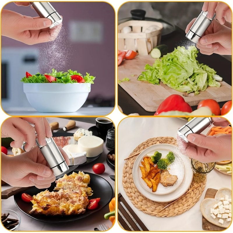 Rotating Stainless Steel Spice Shaker And HighPerformance Seasoning Architecture 2