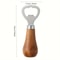 Portable Stainless Steel Bottle Opener And HighPerformance Wooden Grip Architecture 5