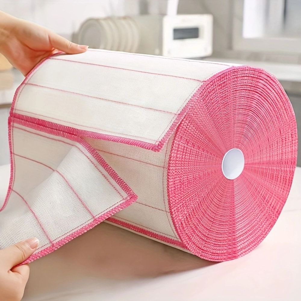 5Layer Encrypted Microfiber Dish Cloth And HighPerformance Plant Fiber Cleaning Architecture 0