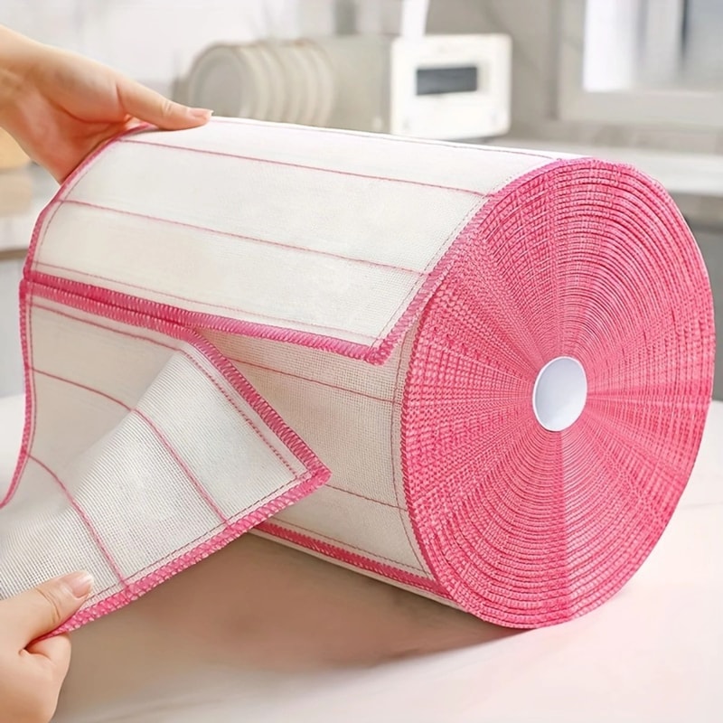 5Layer Encrypted Microfiber Dish Cloth And HighPerformance Plant Fiber Cleaning Architecture 0