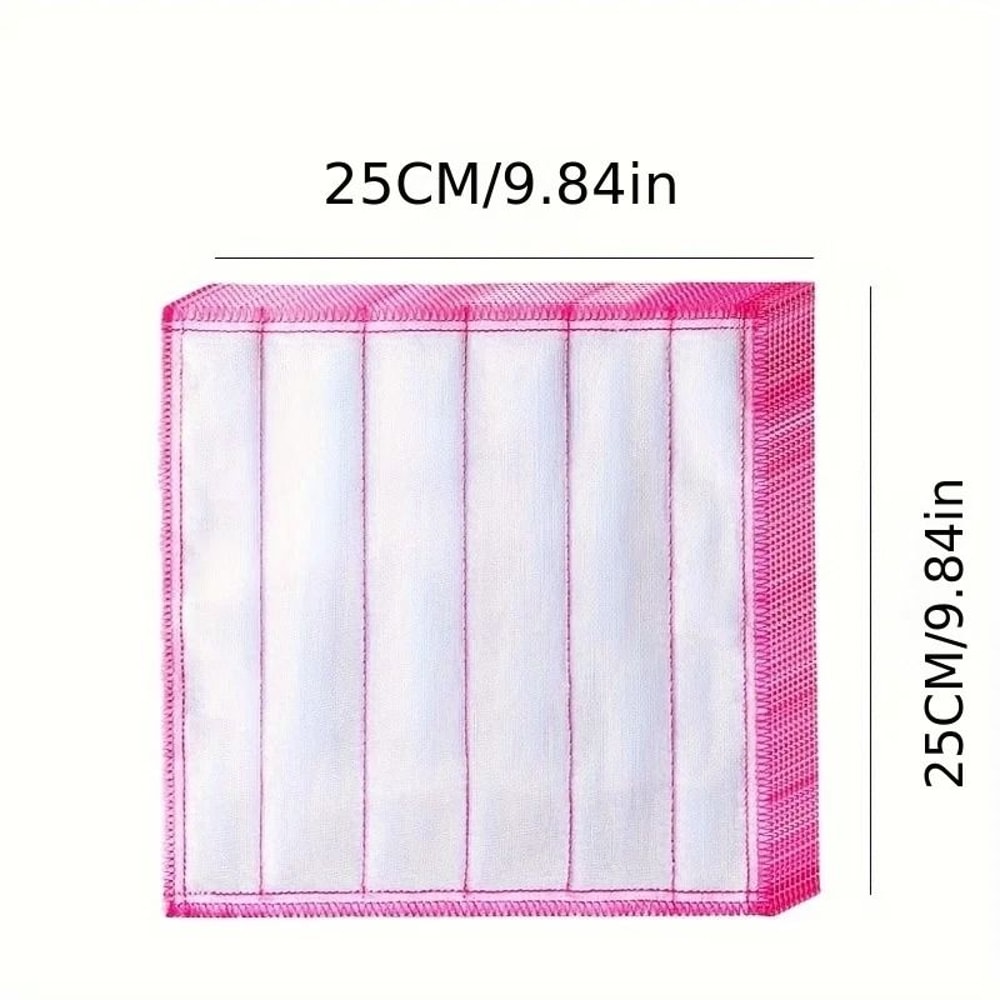 5Layer Encrypted Microfiber Dish Cloth And HighPerformance Plant Fiber Cleaning Architecture 6