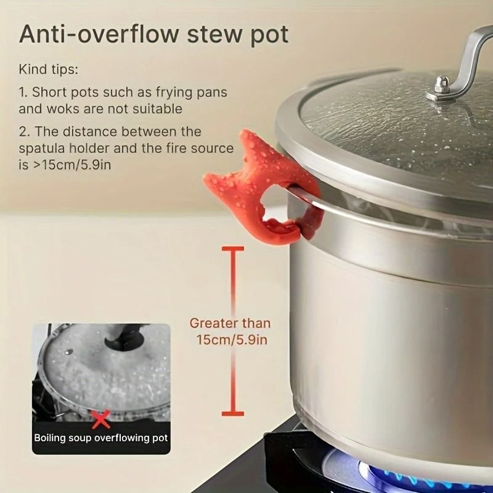 Silicone Heat Resistant Utensil Resting Spoon Holder And High Performance Organization Architecture 5