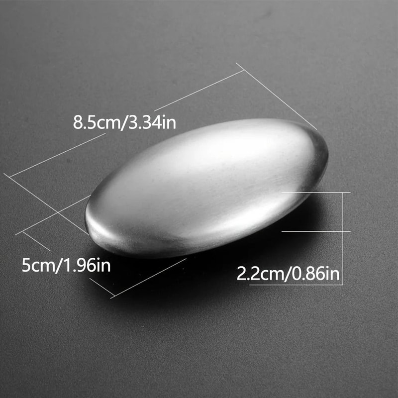 Artisan 304 Stainless Steel Deodorizing Soap Bar 3