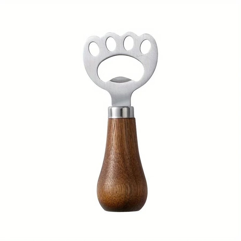 Gemini Said Cat Claw Wood Handle Bottle Opener And High Performance Beverage Access Architecture 4