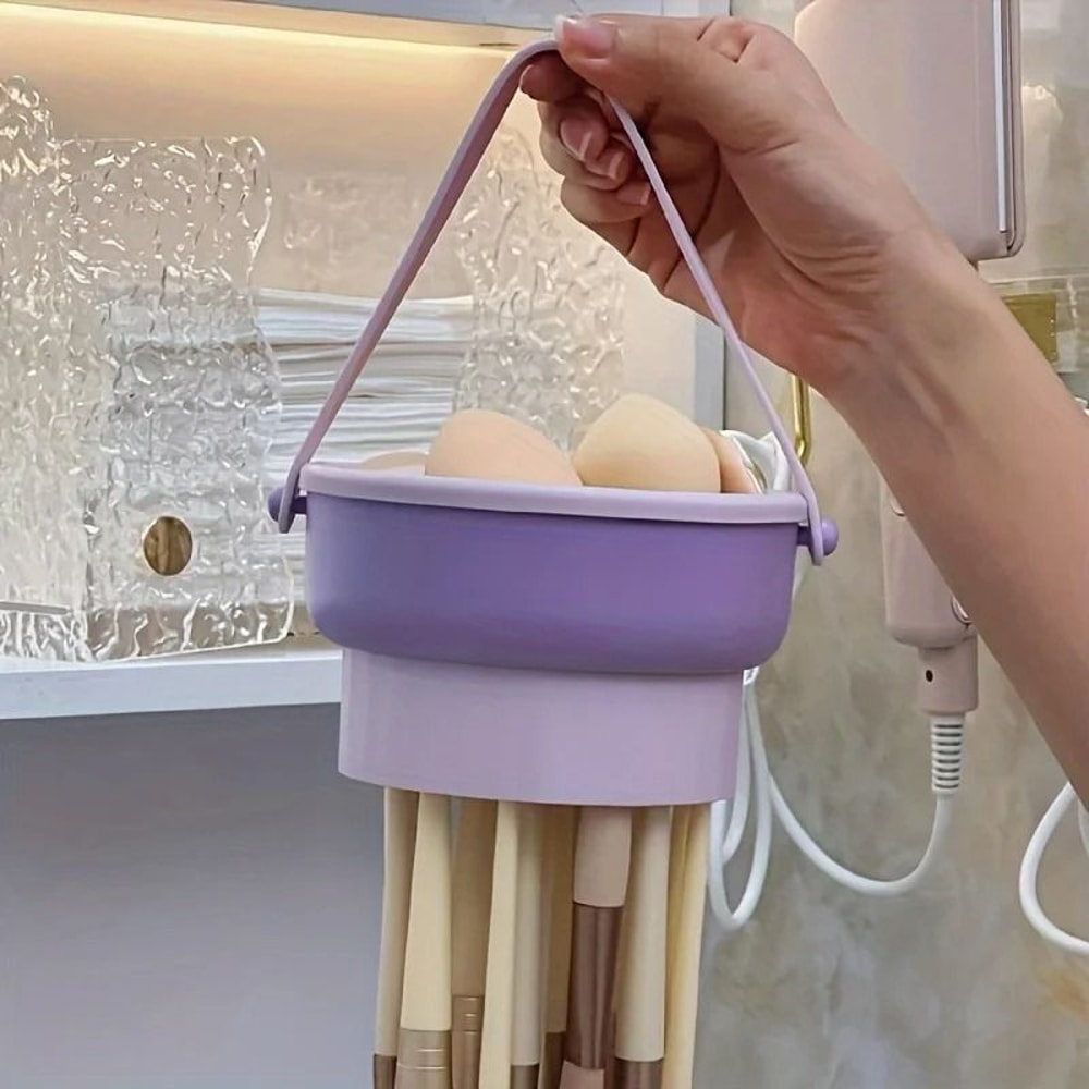 MultiFunctional Makeup Brush Cleaning Bowl And HighPerformance Silicone Drying Architecture 2