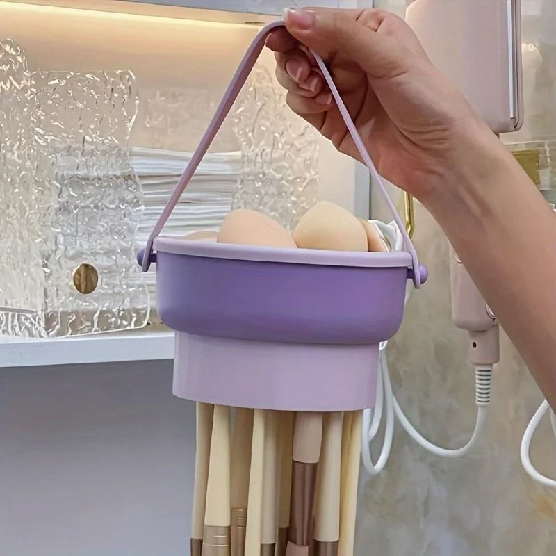 MultiFunctional Makeup Brush Cleaning Bowl And HighPerformance Silicone Drying Architecture 2